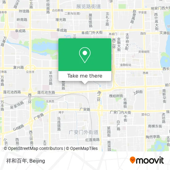 祥和百年 map