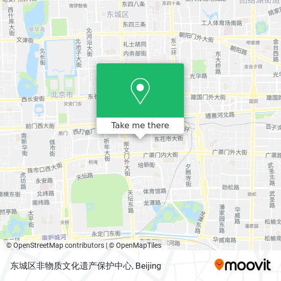 东城区非物质文化遗产保护中心 map