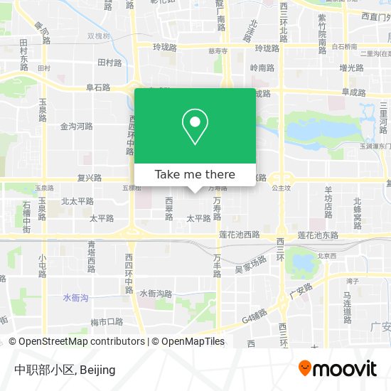 中职部小区 map