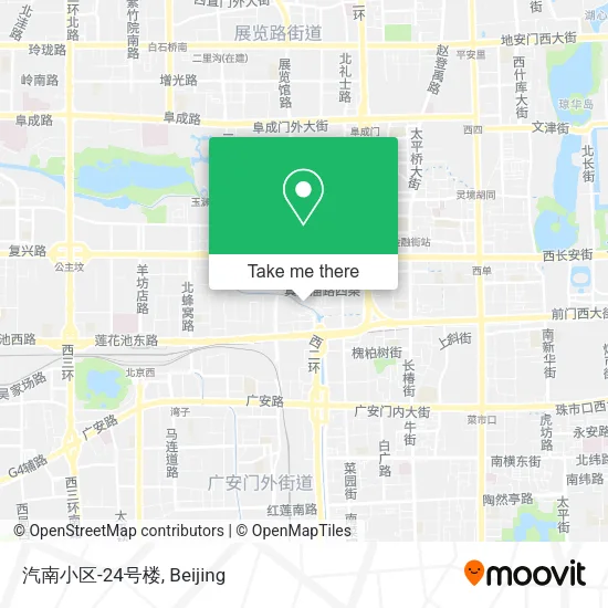 汽南小区-24号楼 map
