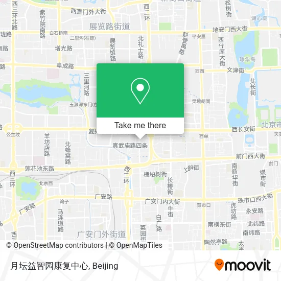 月坛益智园康复中心 map