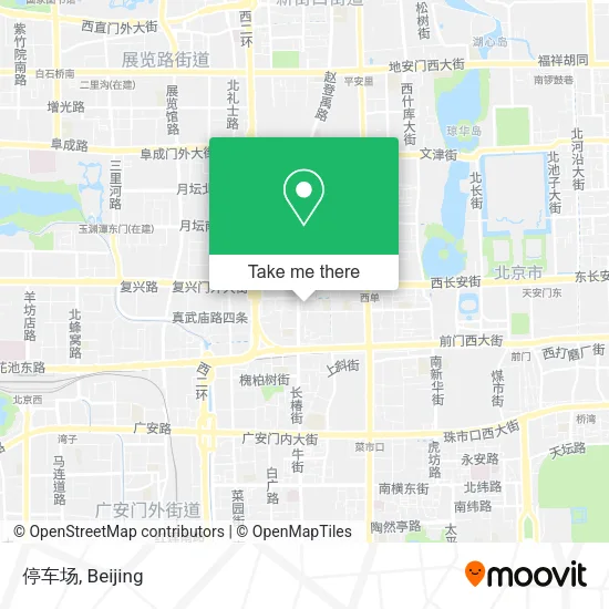 停车场 map