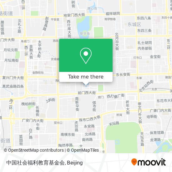 中国社会福利教育基金会 map