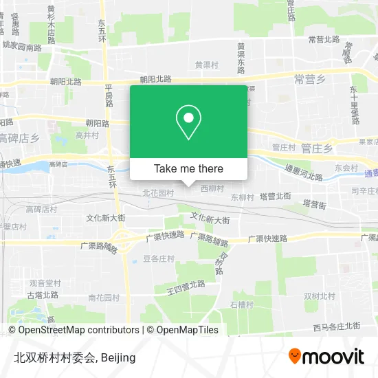 北双桥村村委会 map