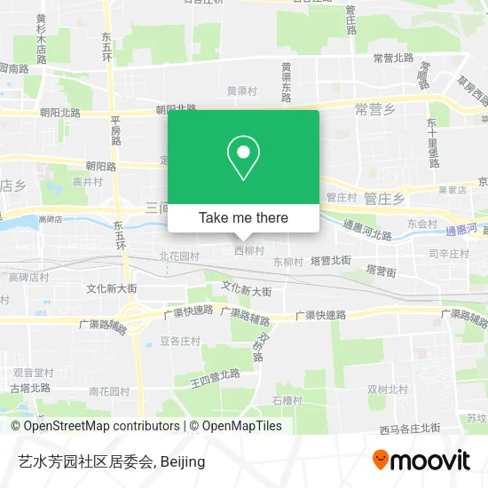 艺水芳园社区居委会 map