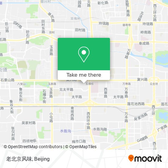 老北京风味 map