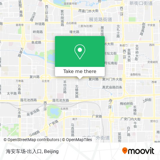 海安车场-出入口 map