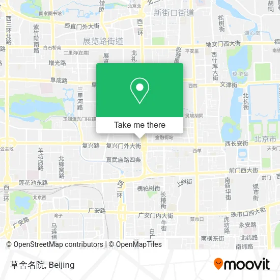 草舍名院 map