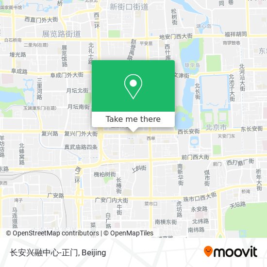 长安兴融中心-正门 map