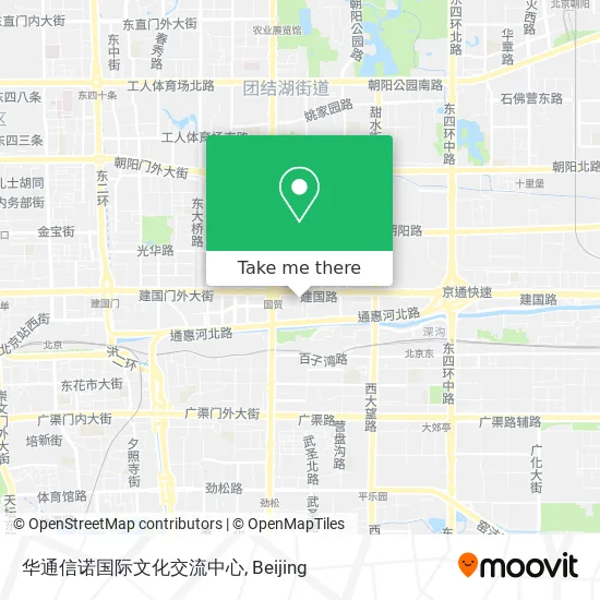 华通信诺国际文化交流中心 map