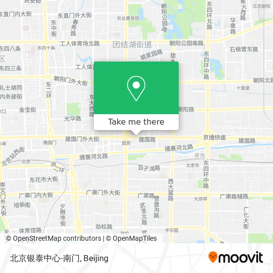 北京银泰中心-南门 map
