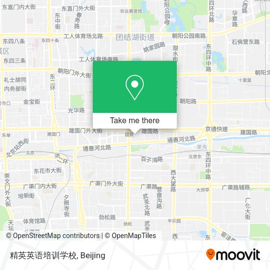 精英英语培训学校 map