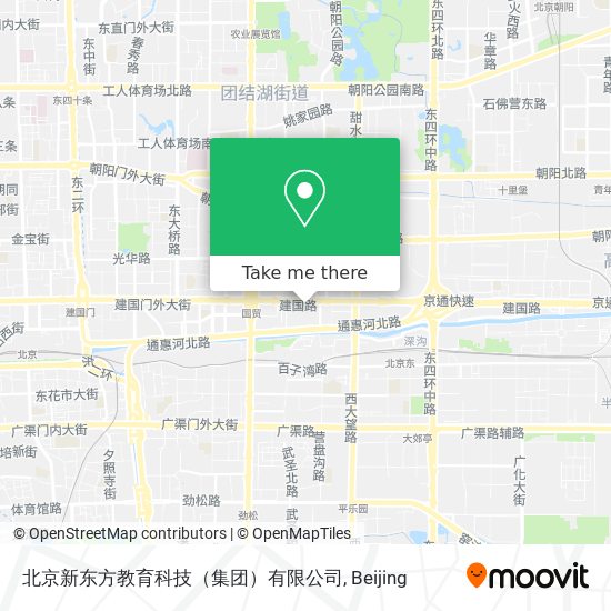 北京新东方教育科技（集团）有限公司 map