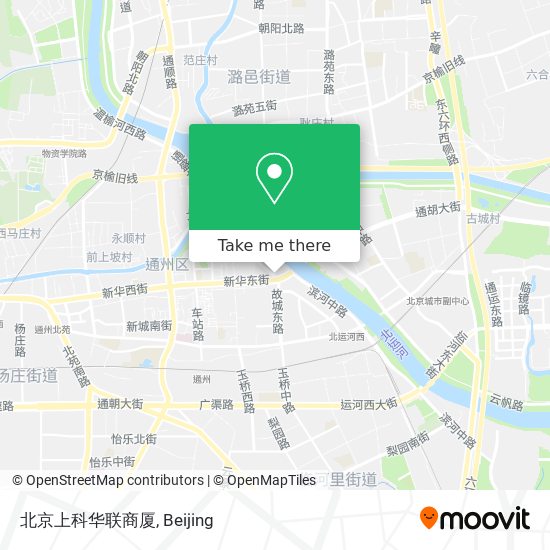 北京上科华联商厦 map