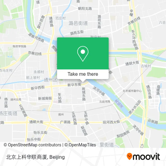 北京上科华联商厦 map