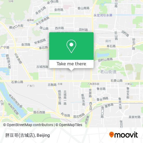 胖豆哥(古城店) map