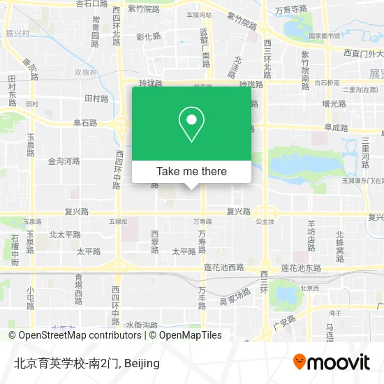 北京育英学校-南2门 map