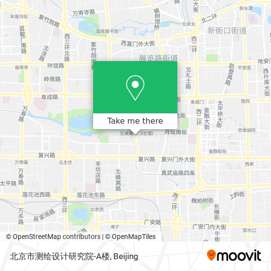 北京市测绘设计研究院-A楼 map