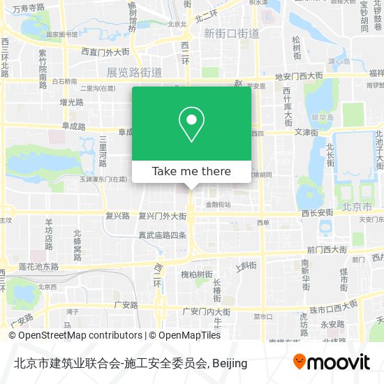 北京市建筑业联合会-施工安全委员会 map