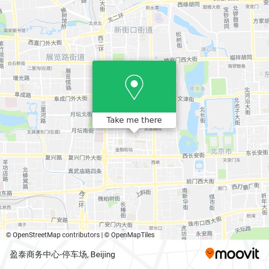 盈泰商务中心-停车场 map