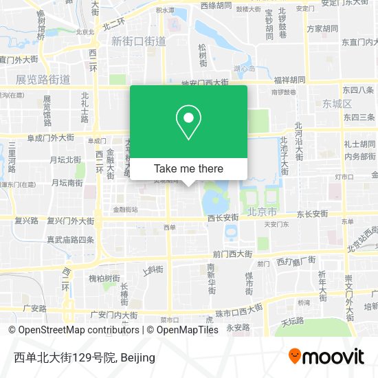 西单北大街129号院 map