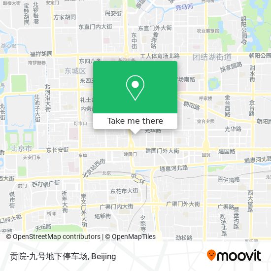 贡院-九号地下停车场 map
