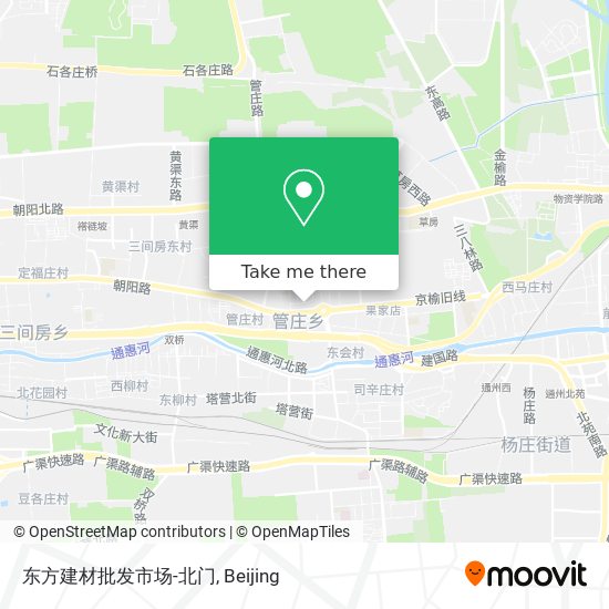 东方建材批发市场-北门 map