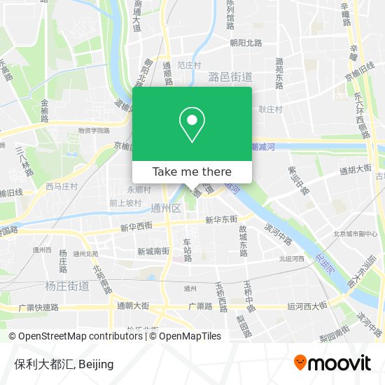 保利大都汇 map