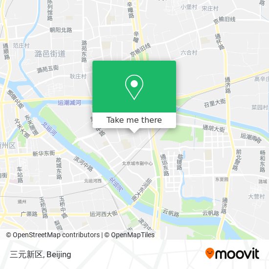 三元新区 map