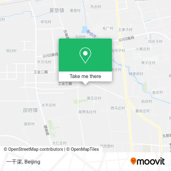 一干渠 map