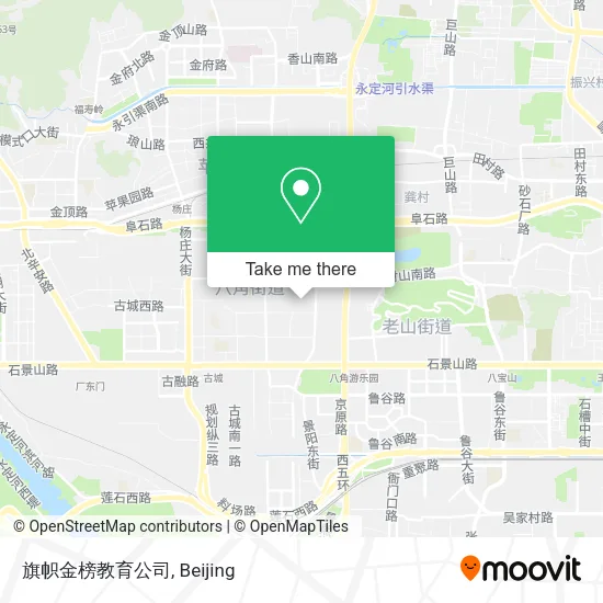旗帜金榜教育公司 map