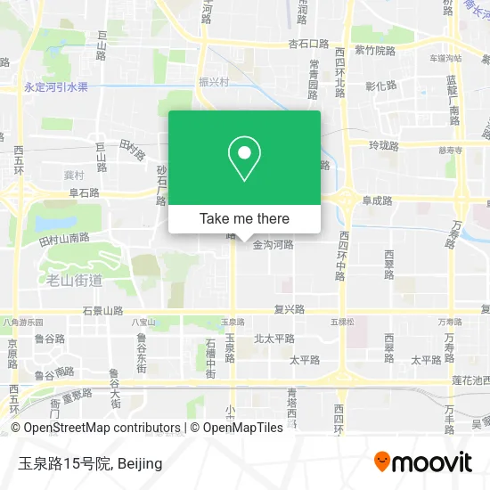 玉泉路15号院 map