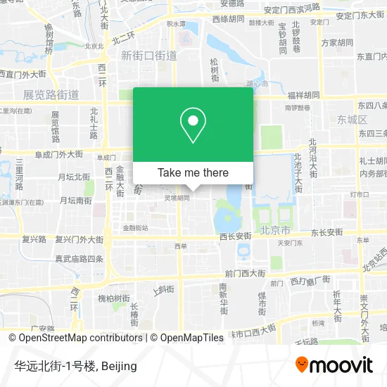 华远北街-1号楼 map
