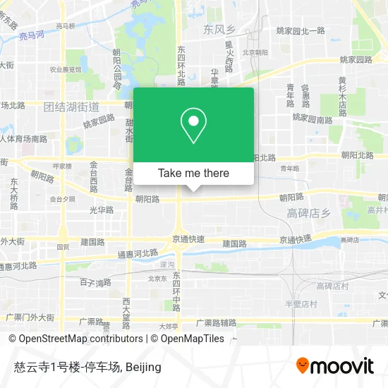 慈云寺1号楼-停车场 map