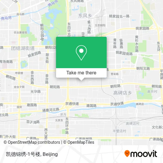 凯德锦绣-1号楼 map