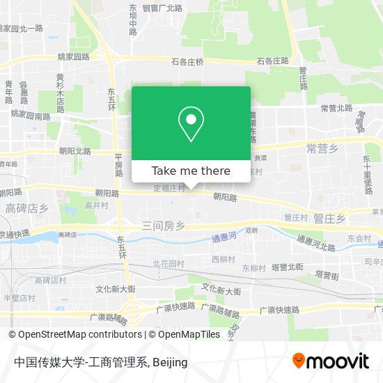 中国传媒大学-工商管理系 map