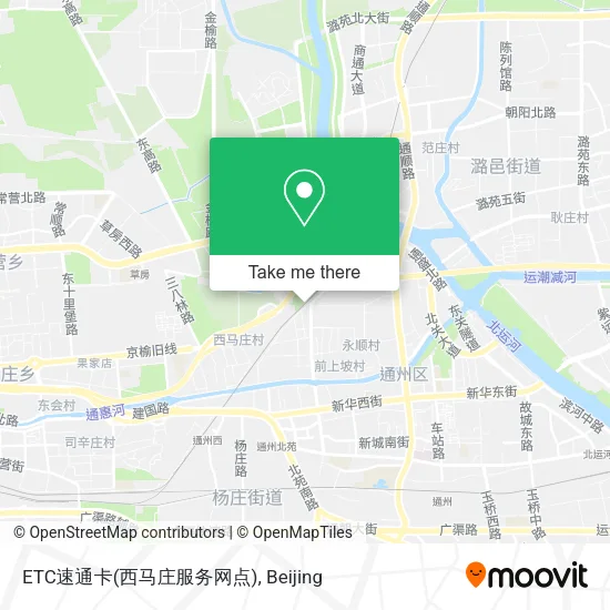 ETC速通卡(西马庄服务网点) map