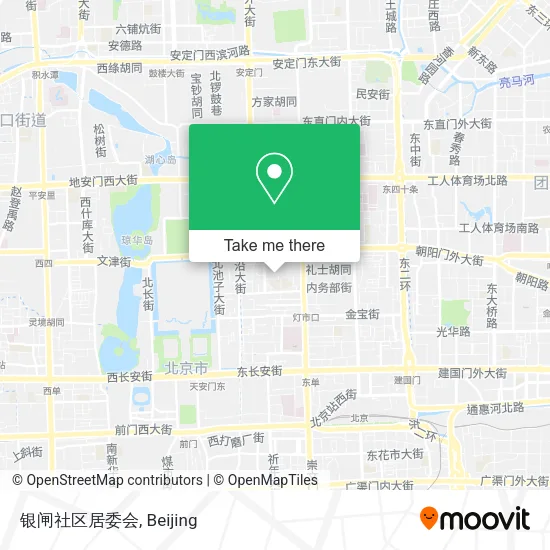 银闸社区居委会 map