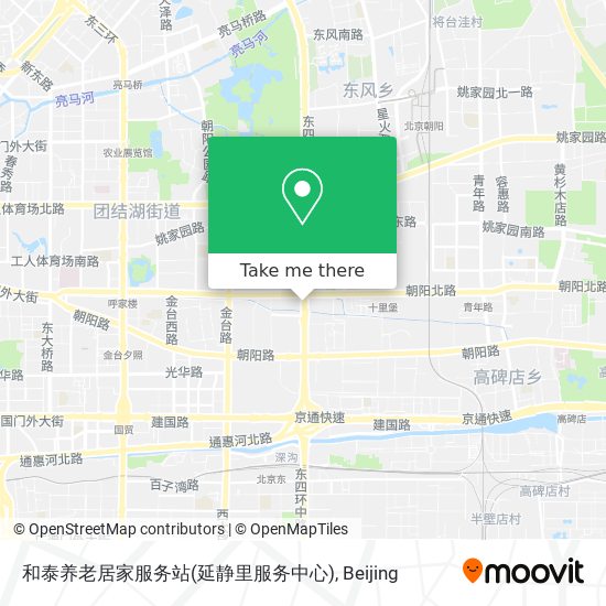 和泰养老居家服务站(延静里服务中心) map
