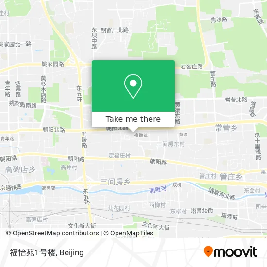 福怡苑1号楼 map