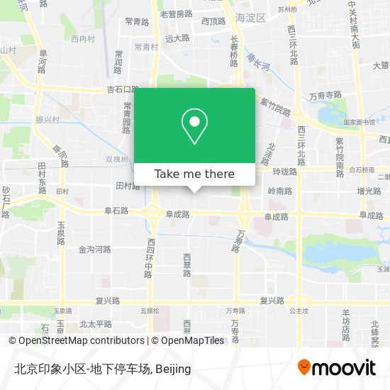北京印象小区-地下停车场 map
