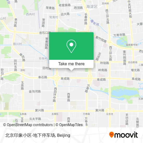 北京印象小区-地下停车场 map