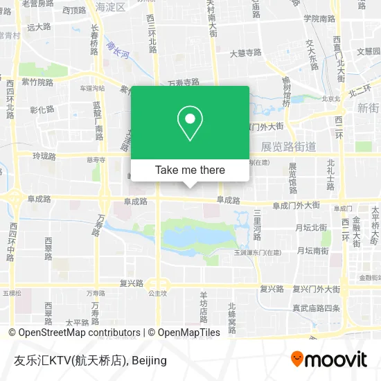 友乐汇KTV(航天桥店) map