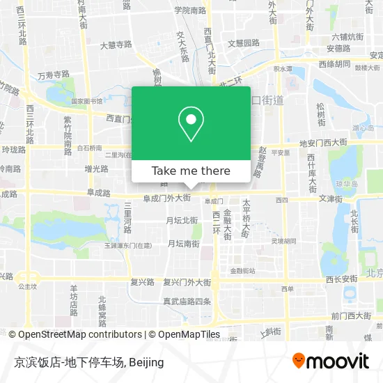 京滨饭店-地下停车场 map