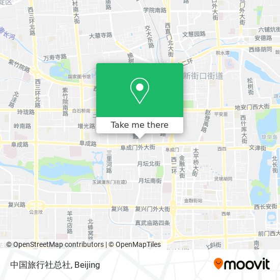 中国旅行社总社 map
