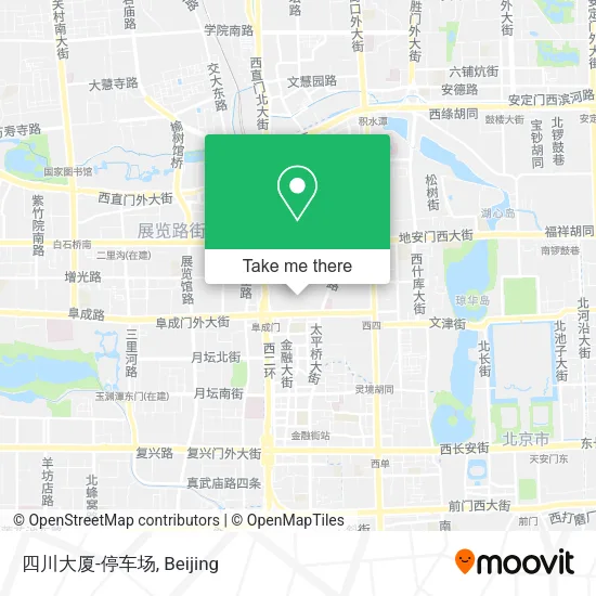 四川大厦-停车场 map