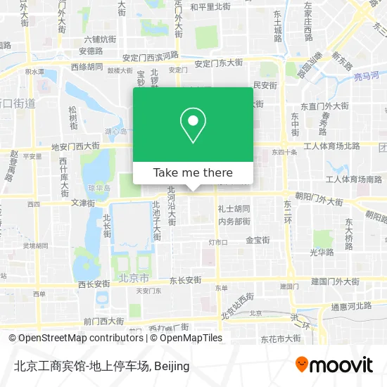 北京工商宾馆-地上停车场 map