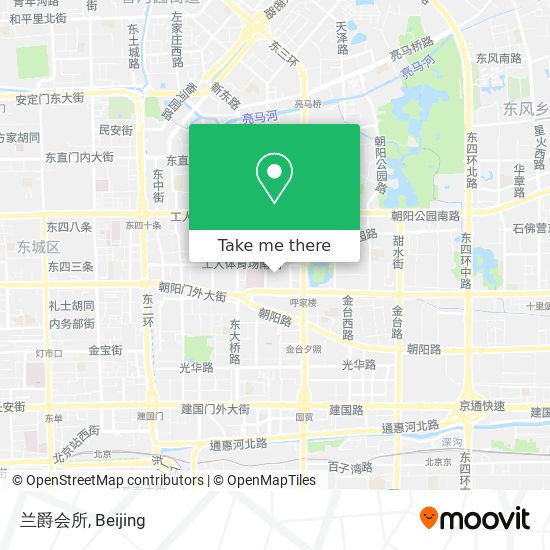 兰爵会所 map