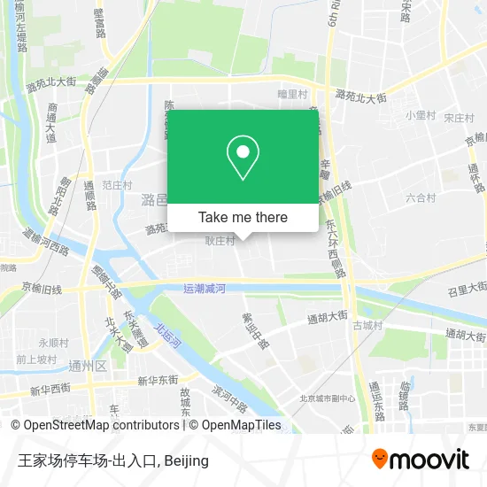 王家场停车场-出入口 map