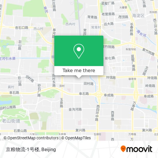 京粮物流-1号楼 map